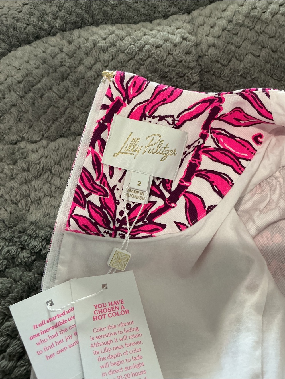 NWT Lilly Pulitzer Mila Stretch Shift Dress Elderflower Blossom Size 2 - Picture 2 of 6